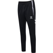 hummel Trainingshose hmlLEAD 2.0 Track Pant (rec. Polyester, mit Reißverschlusstaschen) lang schwarz Herren