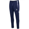 hummel Trainingshose hmlLEAD 2.0 Track Pant (rec. Polyester, mit Reißverschlusstaschen) lang marineblau Herren