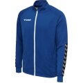 hummel Sport-Trainingsjacke hmlAUTHENTIC Poly Zip (gestrickter Polyester, mit Reißverschlusstaschen) dunkelblau Kinder