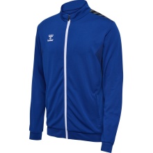 hummel Sport-Trainingsjacke hmlAUTHENTIC PL Full-Zip (100% Polyester) dunkelblau Herren