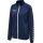 hummel Sport-Trainingsjacke hmlAUTHENTIC Poly Zip (gestrickter Polyester, mit Reißverschlusstaschen) marineblau Damen