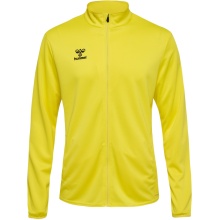 hummel Sport-Trainingsjacke hmlESSENTIAL Track (atmungsaktiv, schnell trocknend) gelb Herren