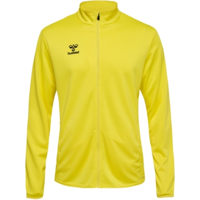 hummel Sport-Trainingsjacke hmlESSENTIAL Track (atmungsaktiv, schnell trocknend) gelb Herren