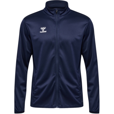 hummel Sport-Trainingsjacke hmlESSENTIAL Track (atmungsaktiv, schnell trocknend) marineblau Herren