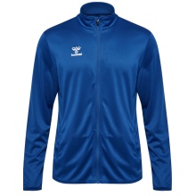 hummel Sport-Trainingsjacke hmlESSENTIAL Track (atmungsaktiv, schnell trocknend) dunkelblau Herren