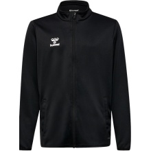 hummel Sport-Trainingsjacke hmlESSENTIAL Track (atmungsaktiv, schnell trocknend) schwarz Kinder