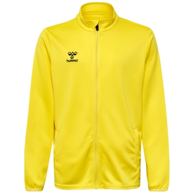 hummel Sport-Trainingsjacke hmlESSENTIAL Track (atmungsaktiv, schnell trocknend) gelb Kinder