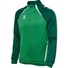 hummel Trainingsjacke hmlLEAD 2.0 Track Zip (hohe Atmungsaktivität) grün Herren