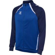 hummel Trainingsjacke hmlLEAD 2.0 Track Zip (hohe Atmungsaktivität) blau/marineblau Herren