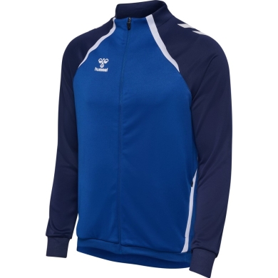 hummel Trainingsjacke hmlLEAD 2.0 Track Zip (hohe Atmungsaktivität) blau/marineblau Herren