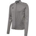 hummel Trainingsjacke hmlPRO Training Zip (rec. Polyester, schnelltrocknend) grau Herren