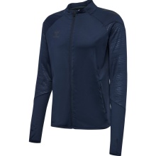 hummel Trainingsjacke hmlPRO Training Zip (rec. Polyester, schnelltrocknend) marineblau Herren