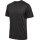 hummel Sport-Tshirt hmlACTIVE PL Jersey (100% rec. Polyester) kurzarm schwarz Herren