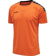 hummel Sport-Tshirt hmlAUTHENTIC Poly Jersey (leichter Jerseystoff) Kurzarm orange Herren