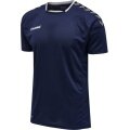 hummel Sport-Tshirt hmlAUTHENTIC Poly Jersey (leichter Jerseystoff) Kurzarm marineblau Herren