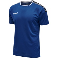 hummel Sport-Tshirt hmlAUTHENTIC Poly Jersey (leichter Jerseystoff) Kurzarm dunkelblau Herren