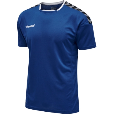 hummel Sport-Tshirt hmlAUTHENTIC Poly Jersey (leichter Jerseystoff) Kurzarm dunkelblau Herren