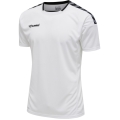 hummel Sport-Tshirt hmlAUTHENTIC Poly Jersey (leichter Jerseystoff) Kurzarm weiss Herren