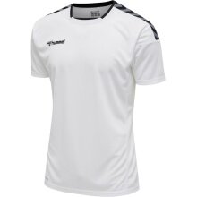 hummel Sport-Tshirt hmlAUTHENTIC Poly Jersey (leichter Jerseystoff) Kurzarm weiss Herren