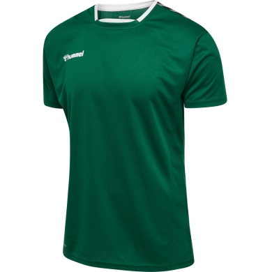 hummel Sport-Tshirt hmlAUTHENTIC Poly Jersey (leichter Jerseystoff) Kurzarm dunkelgrün Kinder