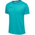 hummel Sport-Tshirt hmlAUTHENTIC Poly Jersey (leichter Jerseystoff) Kurzarm blau Kinder