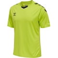 hummel Sport-Tshirt hmlCORE XK Poly Jersey (robuster Doppelstrick) Kurzarm limegrün Herren