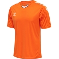 hummel Sport-Tshirt hmlCORE XK Poly Jersey (robuster Doppelstrick) Kurzarm orange Herren