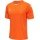 hummel Sport-Tshirt hmlCORE XK Poly Jersey (robuster Doppelstrick) Kurzarm orange Herren