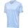 hummel Sport-Tshirt hmlCORE XK Poly Jersey (robuster Doppelstrick) Kurzarm hellblau Herren