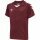 hummel Sport-Tshirt hmlCORE XK Poly Jersey (robuster Doppelstrick) Kurzarm weinrot Kinder