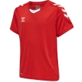 hummel Sport-Tshirt hmlCORE XK Poly Jersey (robuster Doppelstrick) Kurzarm rot Kinder