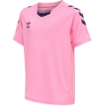 hummel Sport-Tshirt hmlCORE XK Poly Jersey (robuster Doppelstrick) Kurzarm pink Kinder