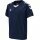 hummel Sport-Tshirt hmlCORE XK Poly Jersey (robuster Doppelstrick) Kurzarm marineblau Kinder