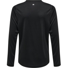 hummel Sport-Langarmshirt hmlCORE XK Poly Jersey (Interlock-Stoff) schwarz Kinder