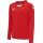 hummel Sport-Langarmshirt hmlCORE XK Poly Jersey (Interlock-Stoff) rot Kinder