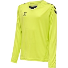 hummel Sport-Langarmshirt hmlCORE XK Poly Jersey (Interlock-Stoff) limegrün Kinder