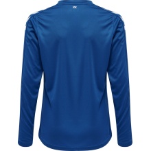 hummel Sport-Langarmshirt hmlCORE XK Poly Jersey (Interlock-Stoff) dunkelblau Kinder