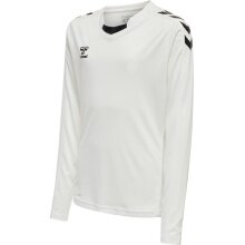 hummel Sport-Langarmshirt hmlCORE XK Poly Jersey (Interlock-Stoff) weiss Kinder