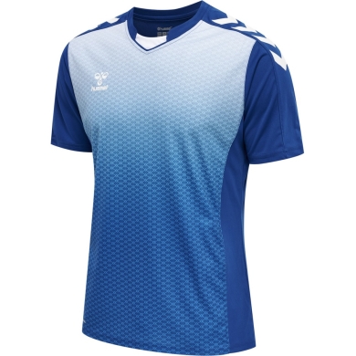 hummel Sport-Tshirt hmlCORE XK Sublimation Jersey (Interlock-Stoff, Beecool) Kurzarm dunkelblau Herren