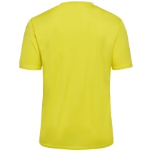 hummel Sport-Tshirt hmlESSENTIAL (100% rec. Polyester) Kurzarm gelb Herren