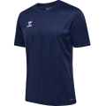 hummel Sport-Tshirt hmlESSENTIAL (100% rec. Polyester) Kurzarm marineblau Herren