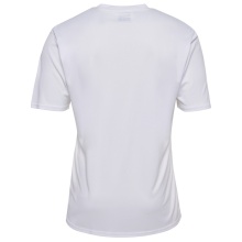 hummel Sport-Tshirt hmlESSENTIAL (100% rec. Polyester) Kurzarm weiss Herren