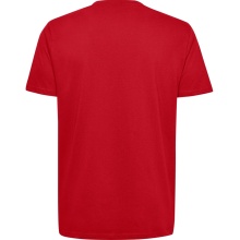 hummel Sport/Freizeit-Tshirt hmlGO Cotton Big Logo (Baumwolle) Kurzarm rot Kinder