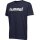 hummel Sport/Freizeit-Tshirt hmlGO Cotton Big Logo (Baumwolle) Kurzarm marineblau Kinder