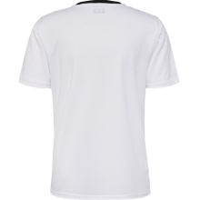 hummel Sport-Tshirt hmlSTALTIC Poly Jersey (Mesh-Material) Kurzarm weiss Herren