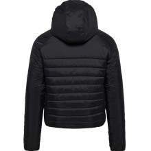 hummel Winterjacke hmlGO Quilted Hood (leicht, atmungsaktiv) schwarz Herren