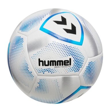 hummel Fussball hmlAEROFLY Training Pro (Große 5) weiss/blau/silber - 1 Ball