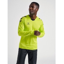 hummel Sport-Langarmshirt hmlCORE XK Poly Jersey (Interlock-Stoff) limegrün Herren