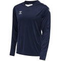 hummel Sport-Langarmshirt hmlCORE XK Poly Jersey (Interlock-Stoff) marineblau Herren