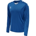 hummel Sport-Langarmshirt hmlCORE XK Poly Jersey (Interlock-Stoff) dunkelblau Herren